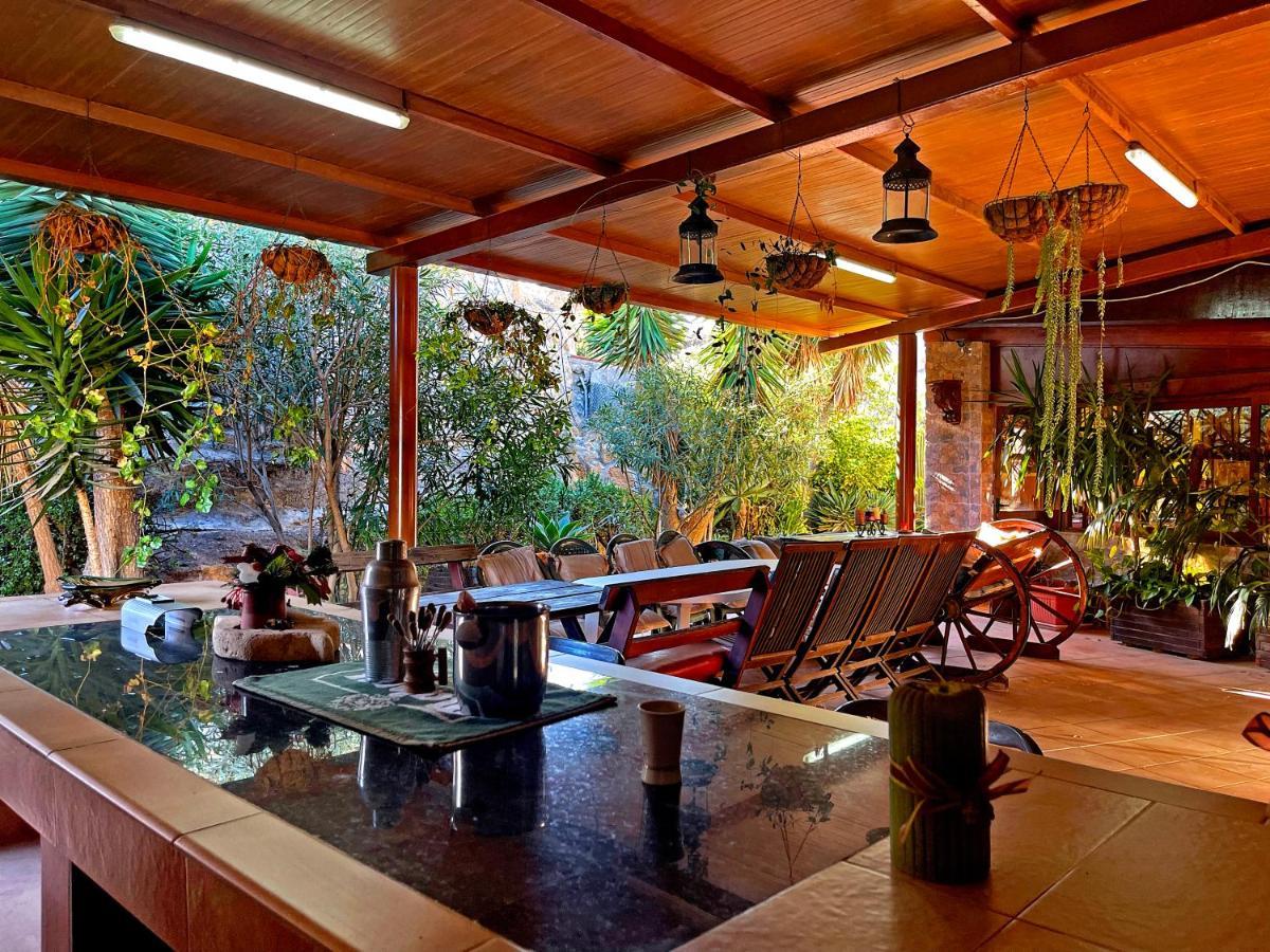 Vila Exquisite Rural House With Garden, Pool And Sea Views Arico Viejo Exteriér fotografie