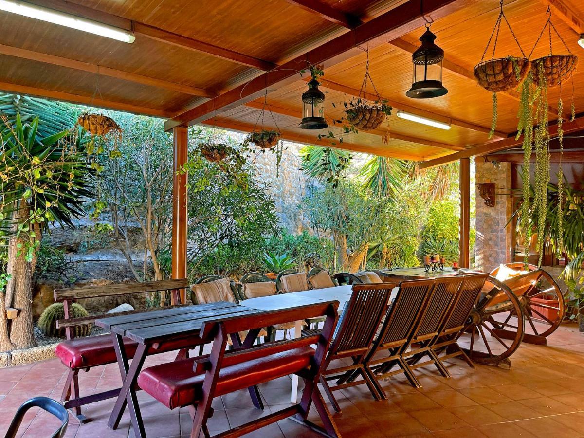 Vila Exquisite Rural House With Garden, Pool And Sea Views Arico Viejo Exteriér fotografie