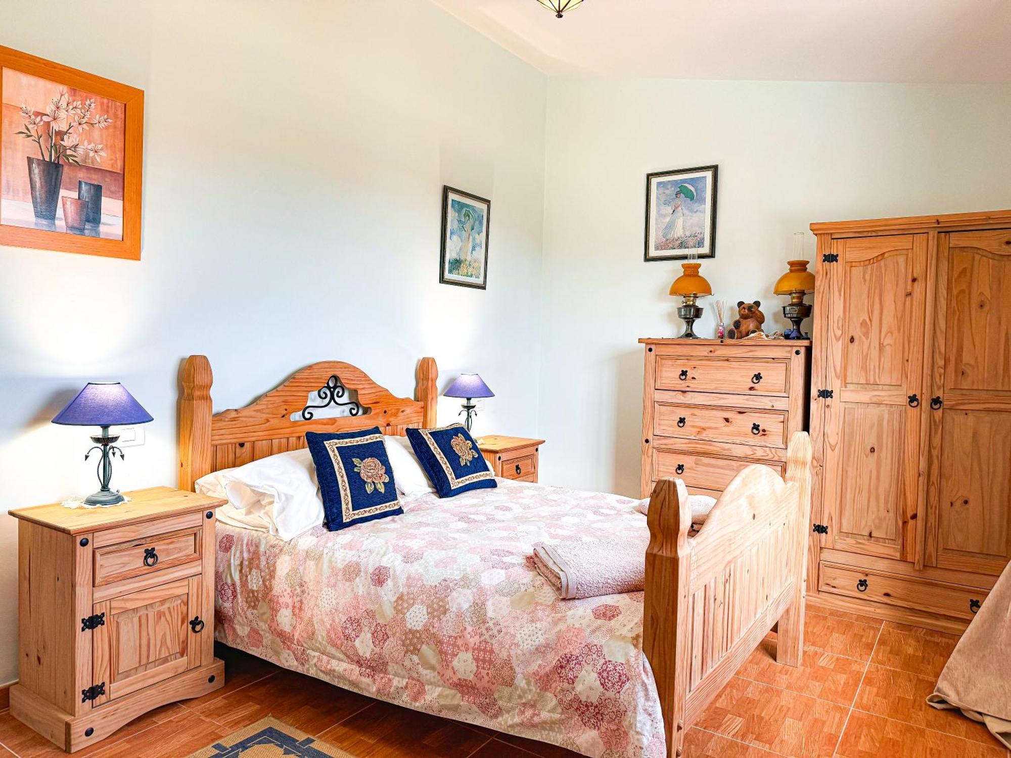 Vila Exquisite Rural House With Garden, Pool And Sea Views Arico Viejo Exteriér fotografie