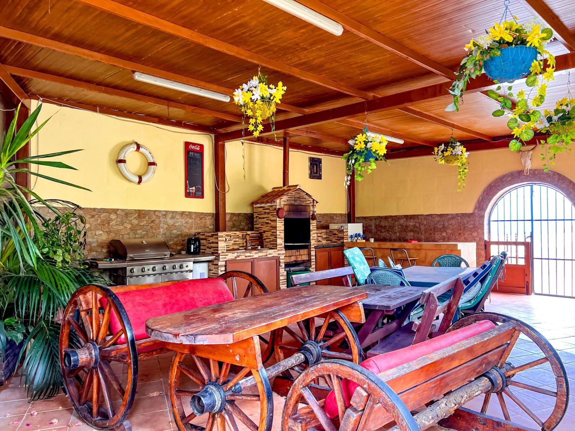 Vila Exquisite Rural House With Garden, Pool And Sea Views Arico Viejo Exteriér fotografie