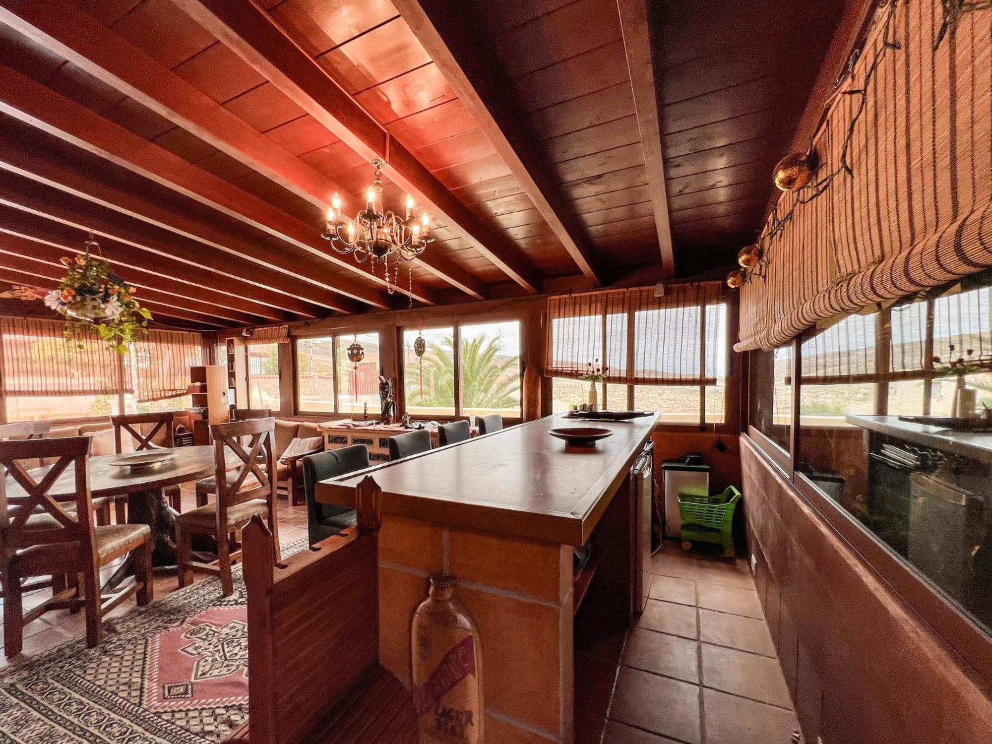 Vila Exquisite Rural House With Garden, Pool And Sea Views Arico Viejo Exteriér fotografie