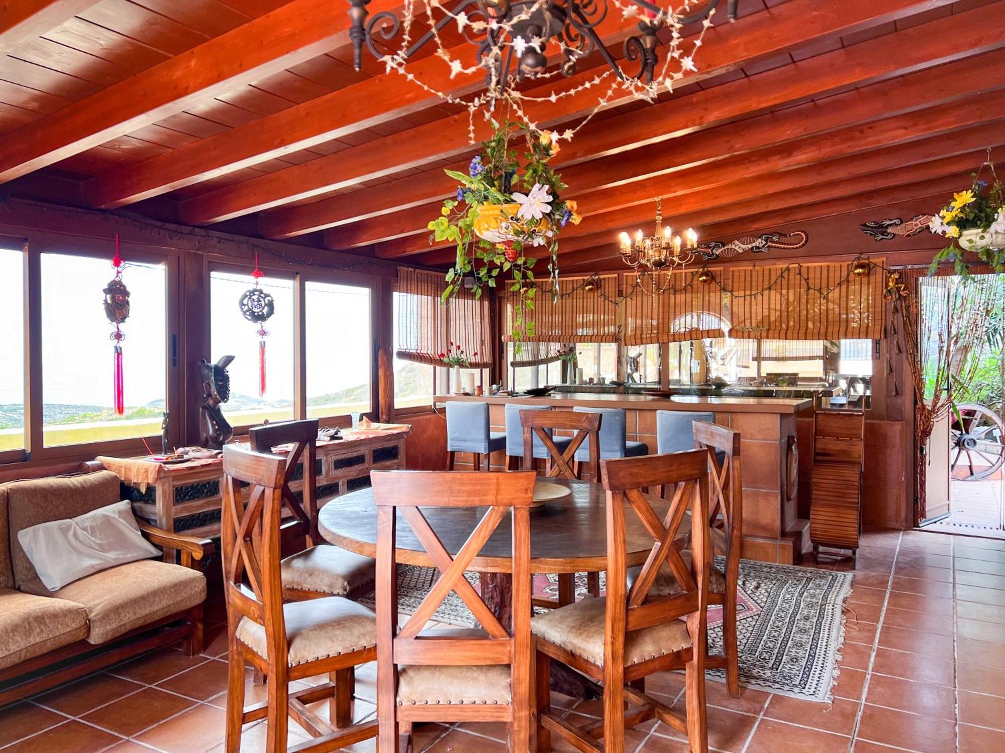 Vila Exquisite Rural House With Garden, Pool And Sea Views Arico Viejo Exteriér fotografie